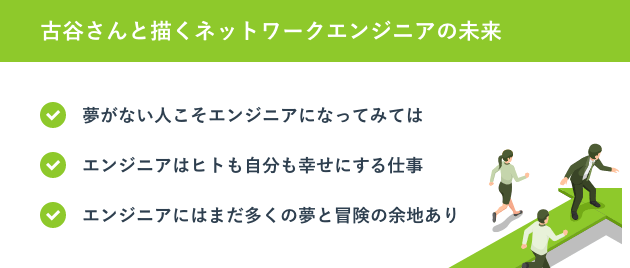 古谷さんと描くネットワークエンジニアの未来
