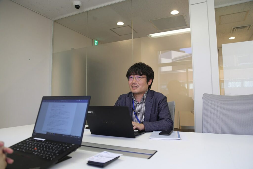 コムネットシステム 取締役 ICTソリューション事業本部 本部長 小倉大門さん