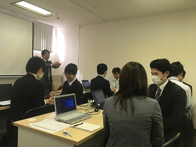 トレーニングの様子