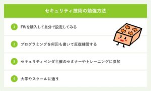 セキュリティ技術の勉強方法