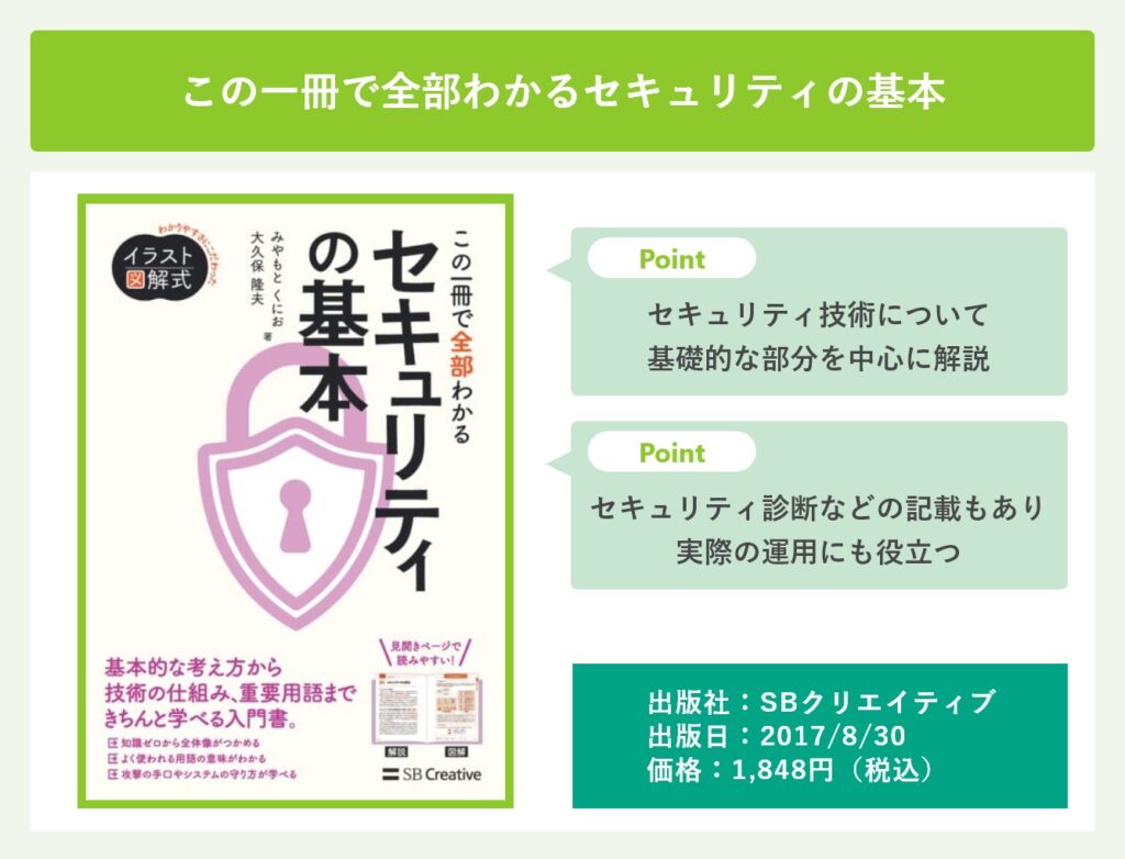 イラスト図解式 この一冊で全部わかるセキュリティの基本