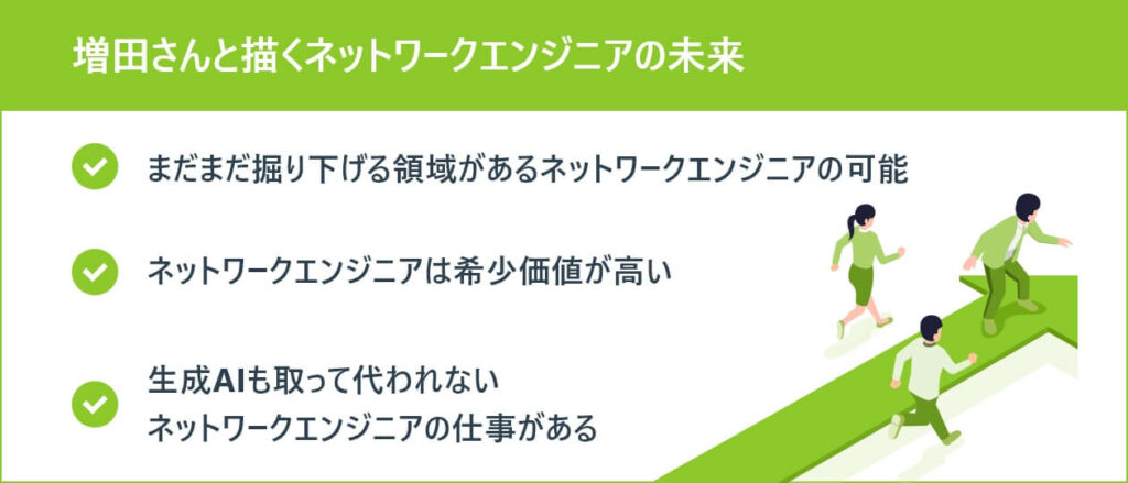 増田さんと描くネットワークエンジニアの未来