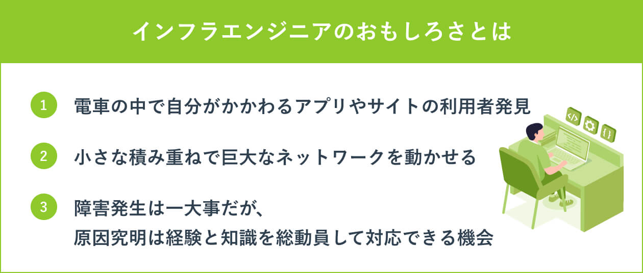 インフラエンジニアのおもしろさとは